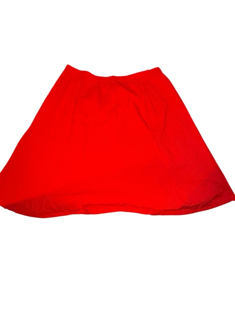 a new day Red Flowing Midi Skirt - Picture 2 of 6
